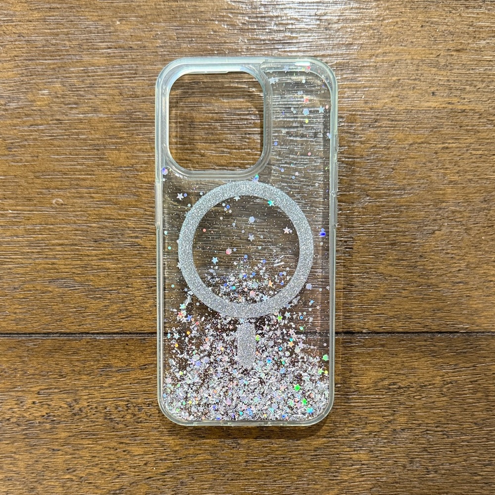SwitchEasy Starfield 3D Glitter Resin MagSafe iPhone 15 Pro Case